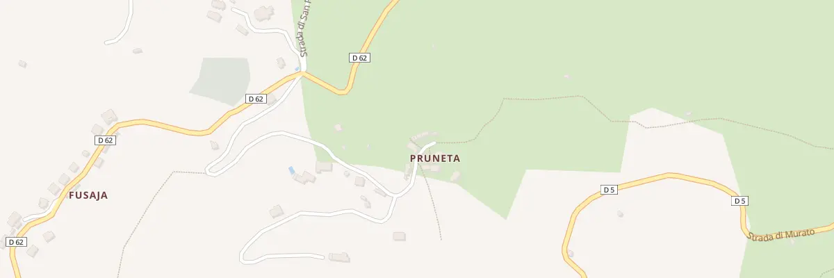 Plan du 5046 Pruneta à Vallecalle