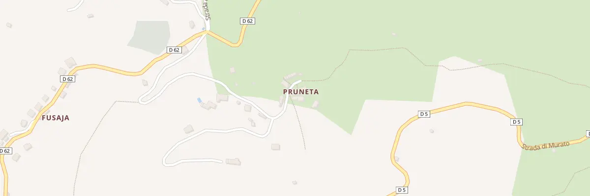 Plan du 5105 Pruneta à Vallecalle