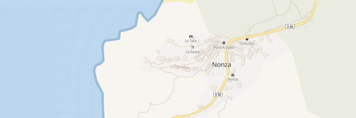 Plan du 5007 Poggiolello à Nonza