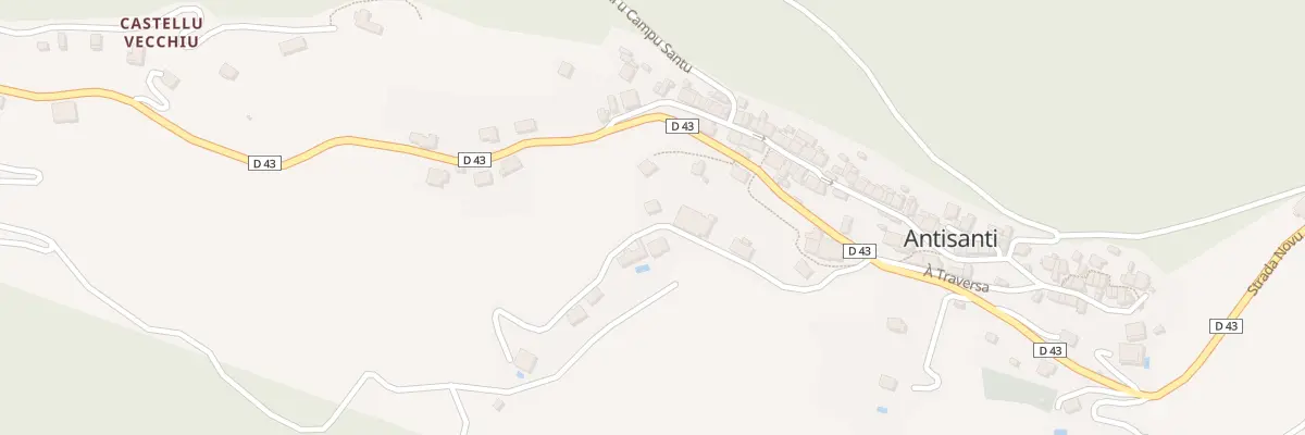 Plan du 182 Qua A Presa à Antisanti