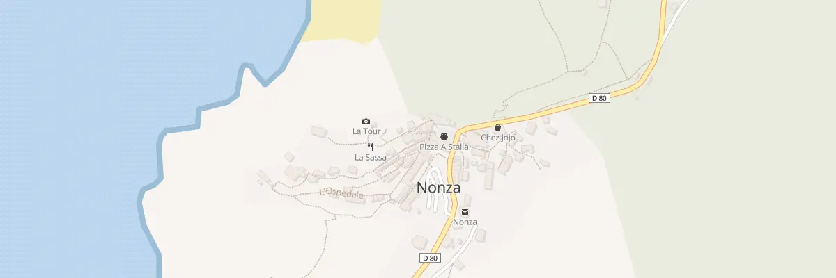 Plan du 5011 Monte d’Erasimo à Nonza