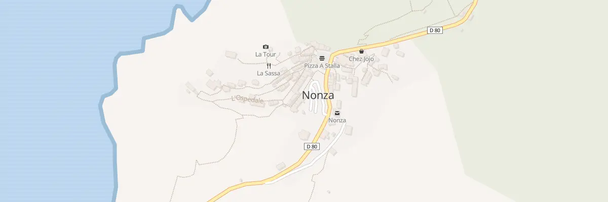 Plan du 5049 Fosso à Nonza