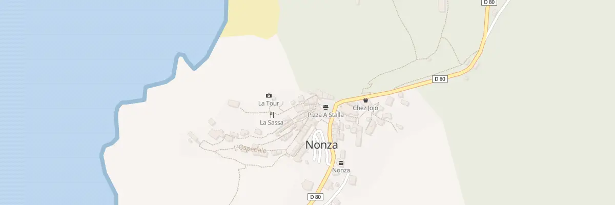 Plan du 5043 Monte d’Erasimo à Nonza