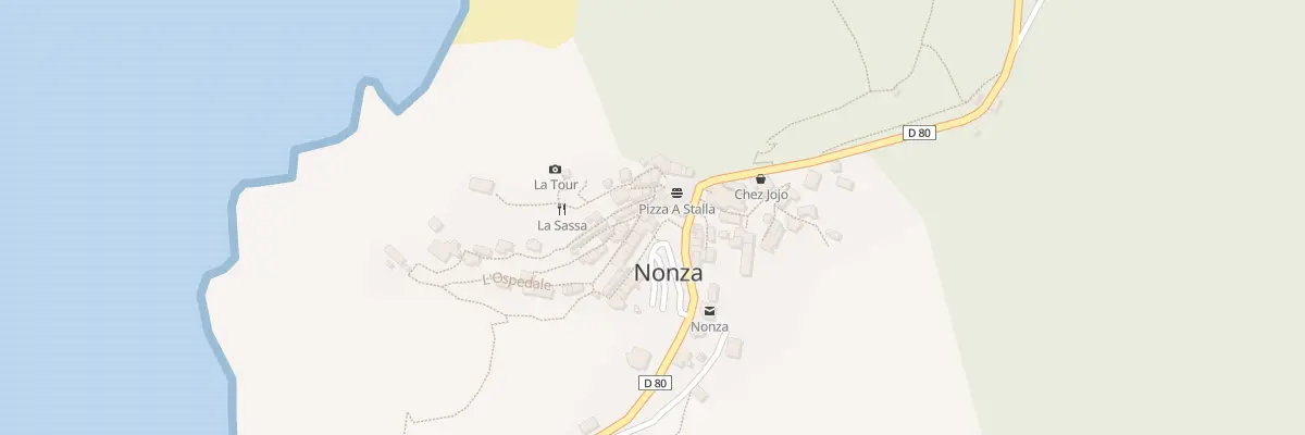 Plan du 5036 Fosso à Nonza