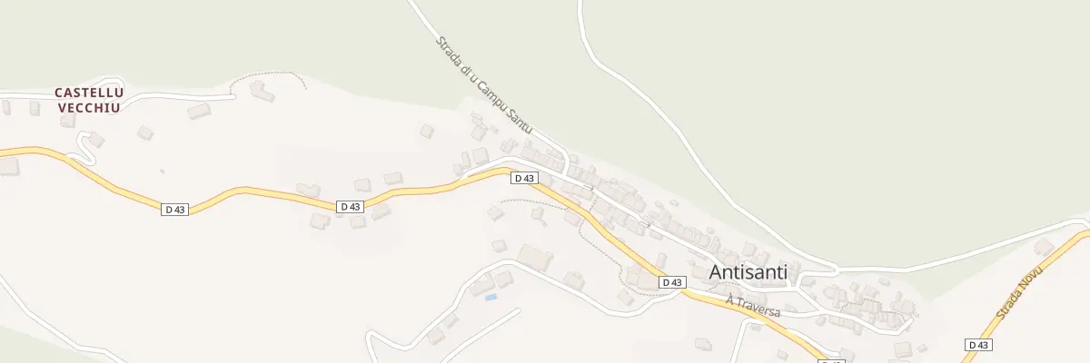 Plan du 5107 Antisanti à Antisanti