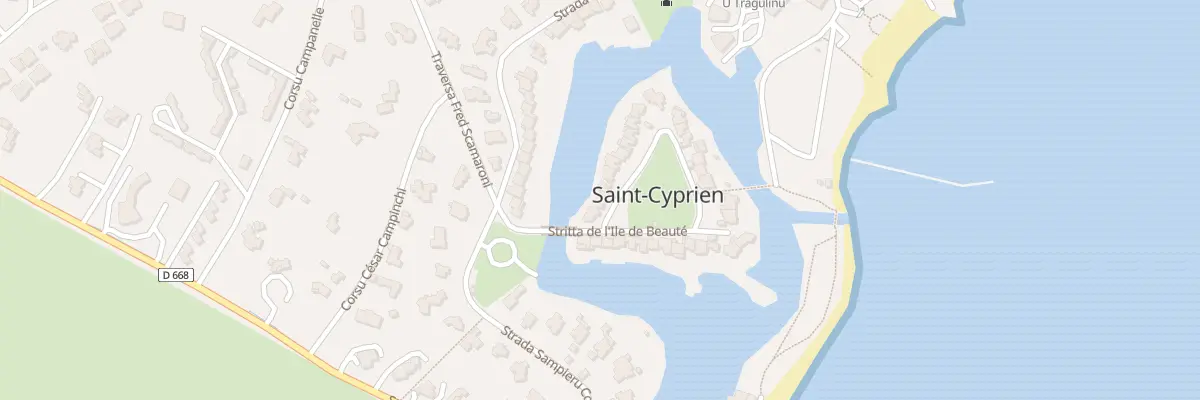 Plan du 5108 San Cipriano à Lecci