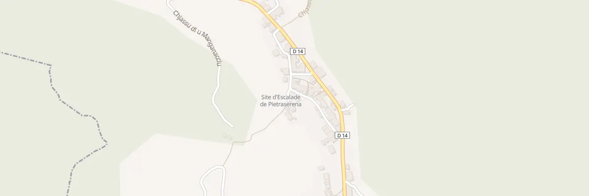 Plan du 5027 Pietraserena à Pietraserena