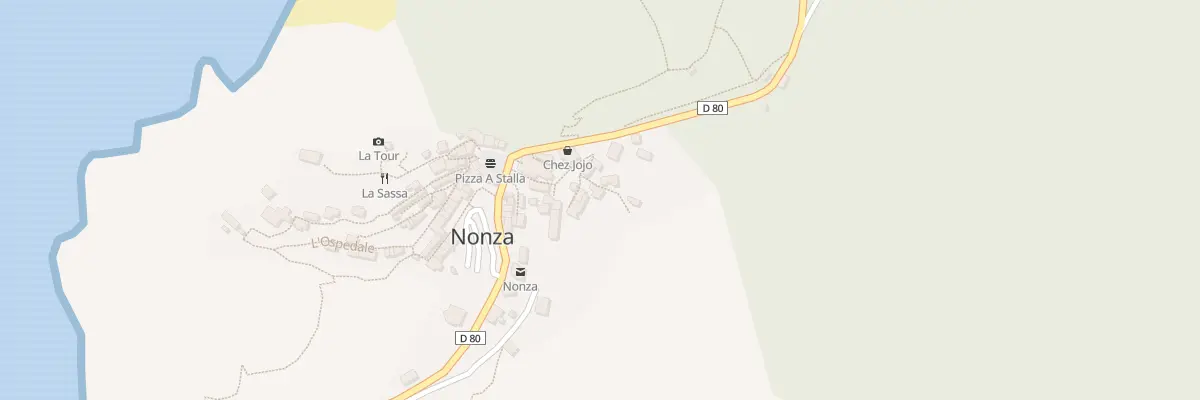 Plan du 5074 Casale à Nonza