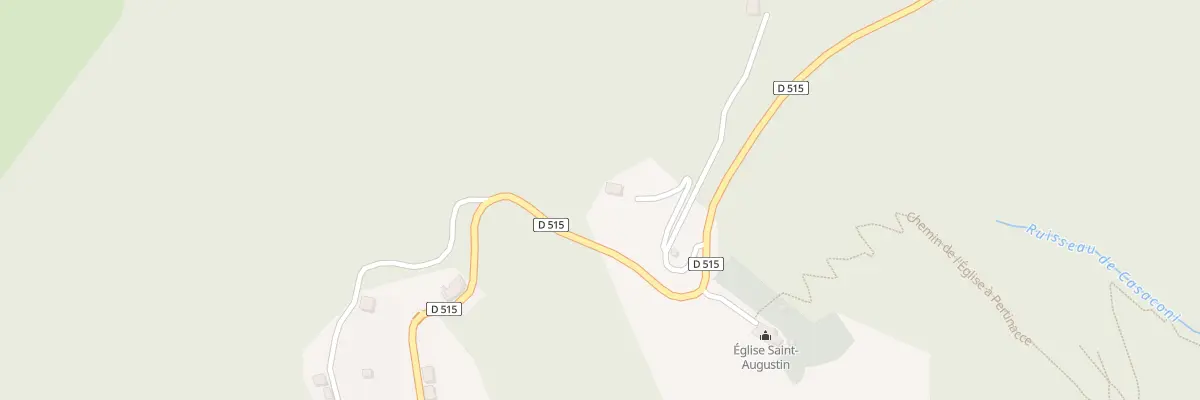 Plan du 5060 San Fiorenzo à Ortiporio