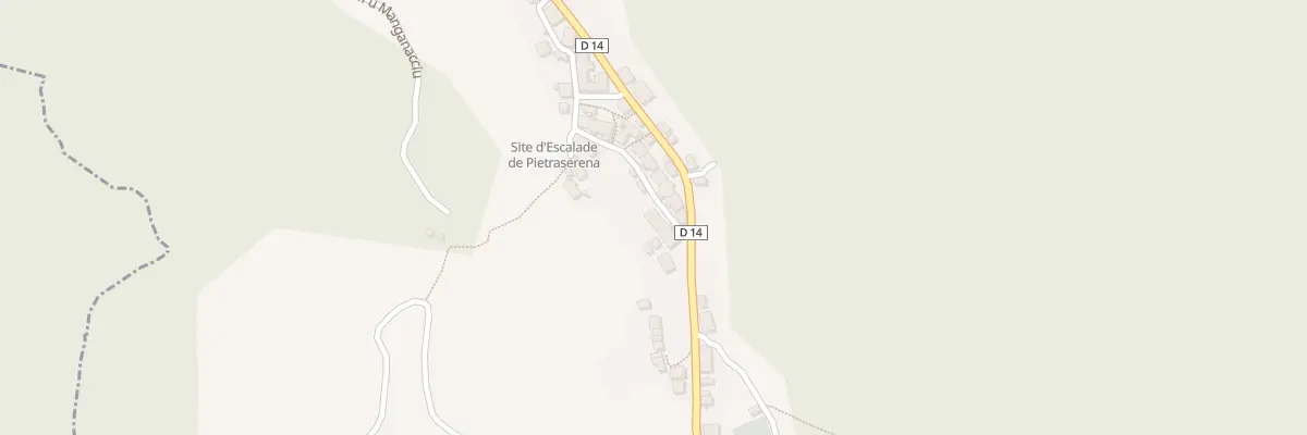 Plan du 5045 Pietraserena à Pietraserena