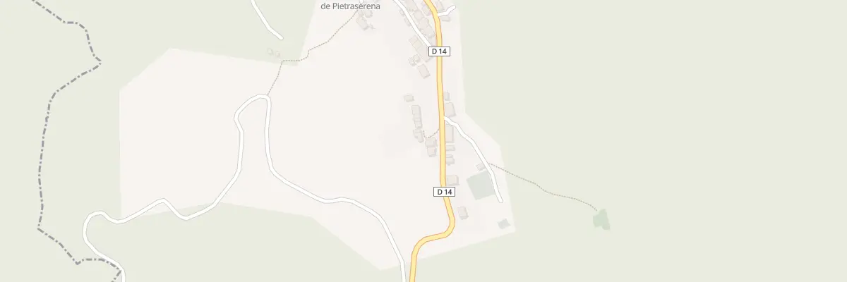 Plan du 5056 Crocie à Pietraserena