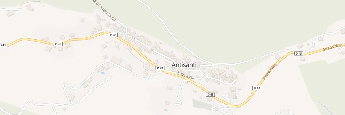 Plan du 271 Rue Carrughju Principale à Antisanti