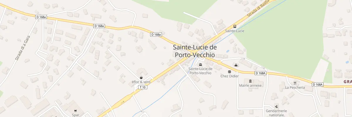 Plan du 5312 Sainte Lucie de Porto Vecc à Zonza