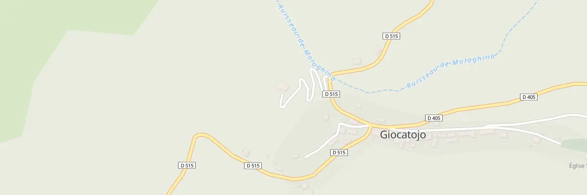 Plan du 36B Polloneto à Giocatojo