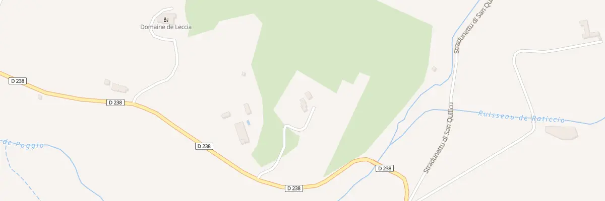Plan du 8 Rte Strada Di I Vignaghjoli à Poggio-d’Oletta