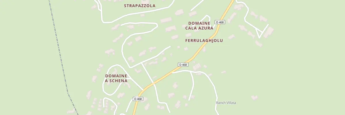 Plan du 3273 Ferrulajolo à Zonza