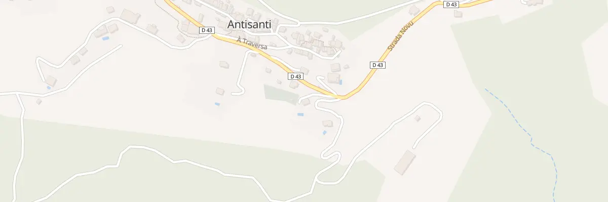 Plan du 5111 Chioso à Antisanti