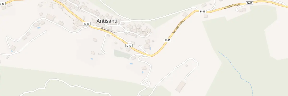 Plan du 738 Rte Strado Novu à Antisanti