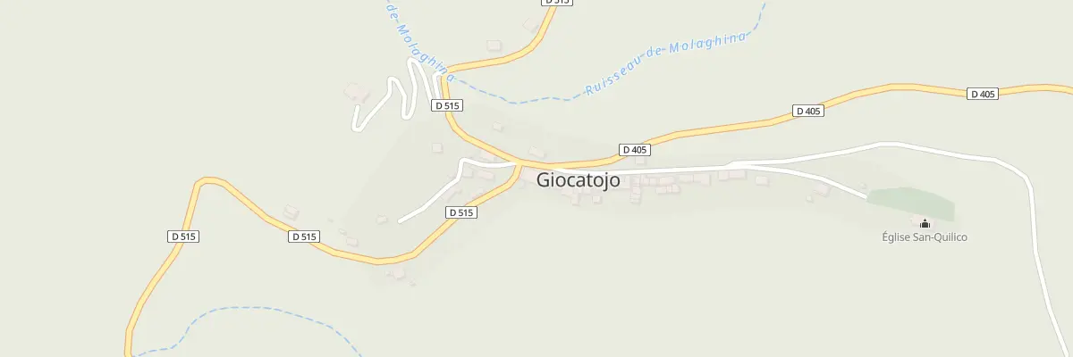 Plan du 5036 Giocatojo à Giocatojo