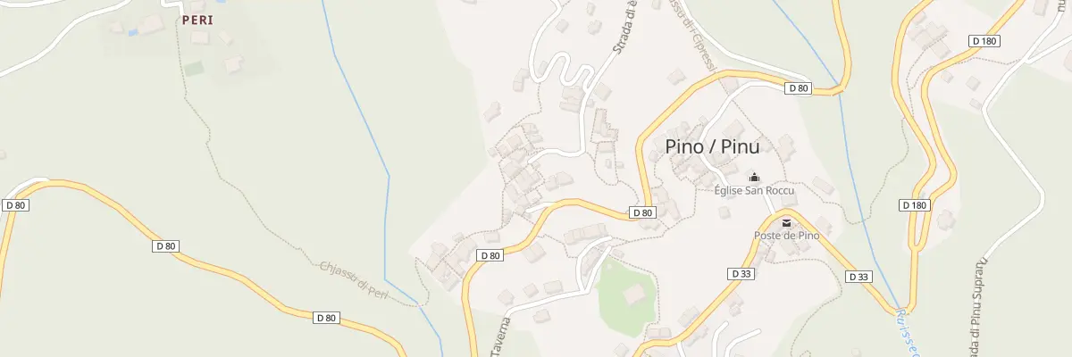 Plan du 5173 Ciocce à Pino