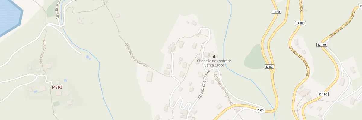 Plan du 274 Rte Strada Di U Casucciu à Pino