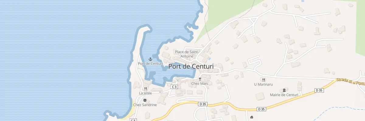 Plan du 5045B Porto à Centuri