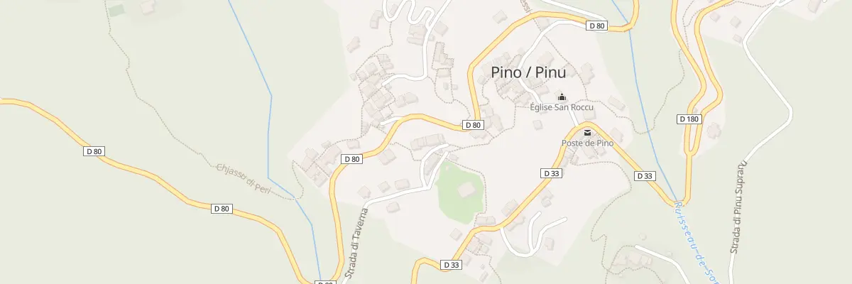 Plan du 156 Che Chjassu Di Stazzona à Pino