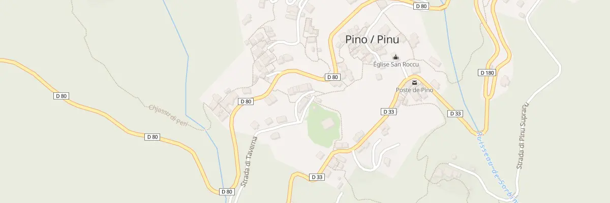Plan du 155 Che Chjassu Di Stazzona à Pino