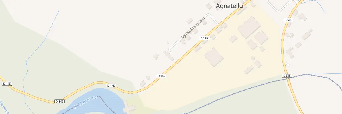 Plan du 5538 Agnatello à Prunelli-di-Fiumorbo