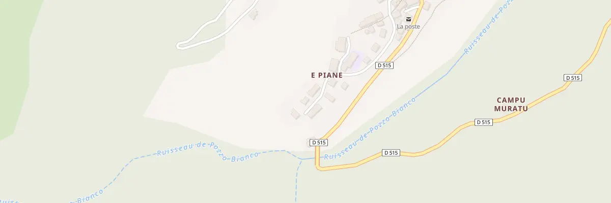 Plan du 5102 Piane à La Porta