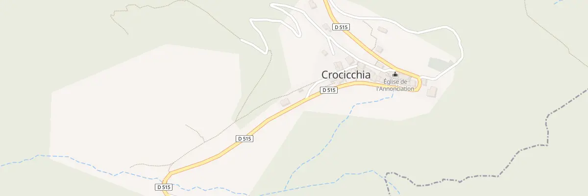 Plan du 5061 Vigna A Palmento à Crocicchia