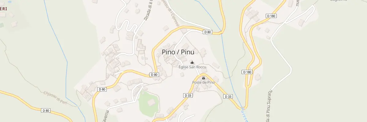 Plan du 4 Che Chjassu Di San Roccu à Pino