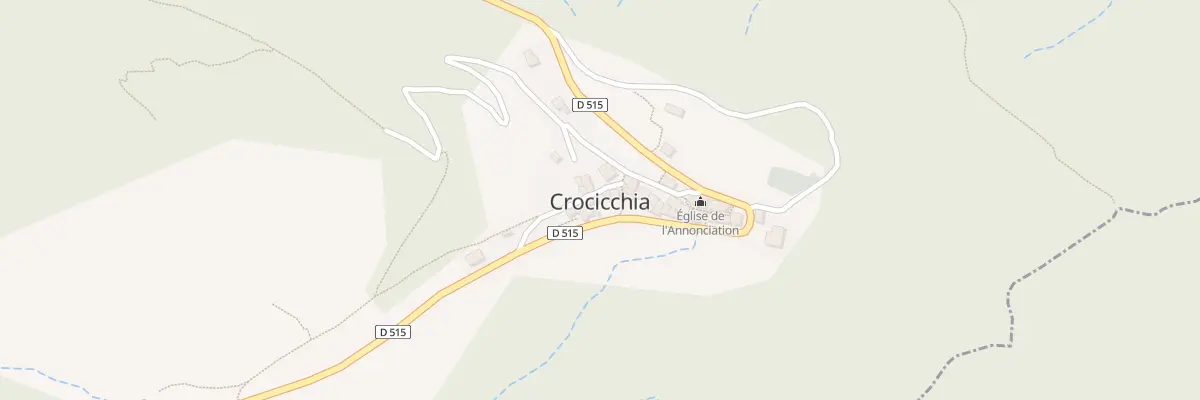 Plan du 5042 Crocicchia à Crocicchia