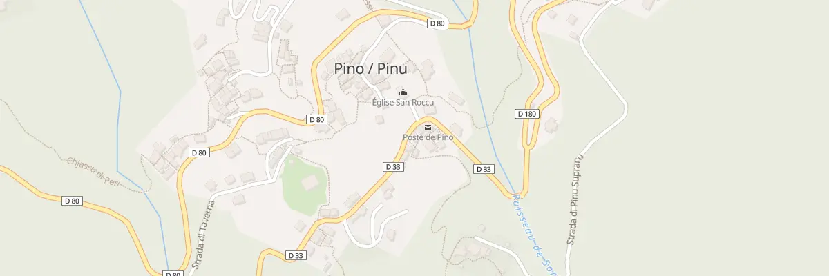Plan du 5058 Tagliato à Pino