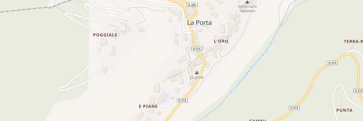 Plan du 5041 Porta La à La Porta