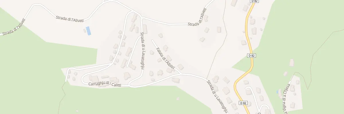 Plan du 5248 Santamaria à Olmeta-di-Tuda