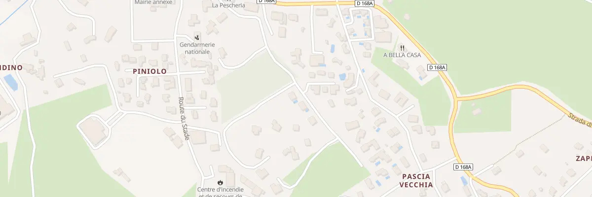 Plan du 3720A Piniolo à Zonza