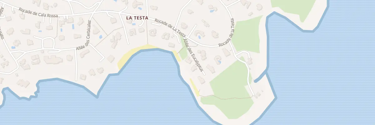 Plan du 5209 Santa Lucia Di Testa à Lecci