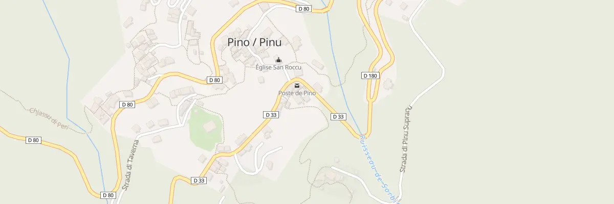 Plan du 37 Che Chjassu Di Sorbinca à Pino