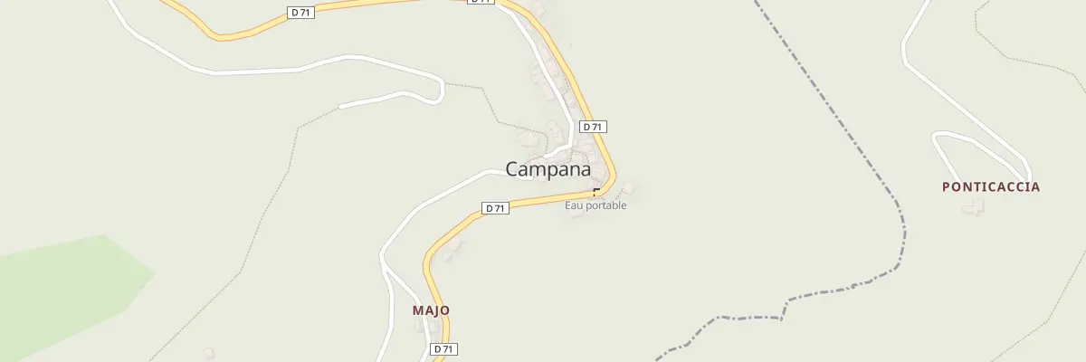 Plan du 57 Pl Piazza Di Sotta à Campana