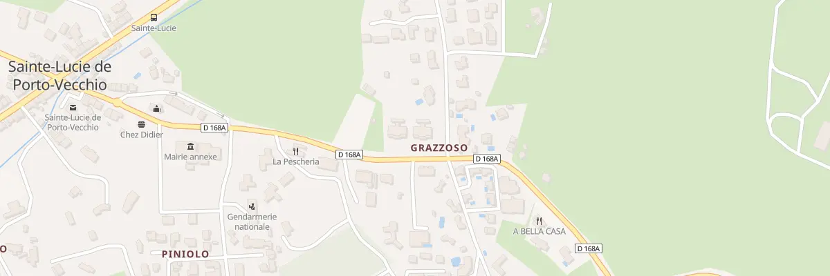 Plan du 6778 Grazzoso à Zonza