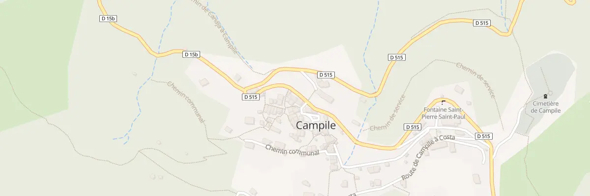 Plan du 5026 Campile à Campile