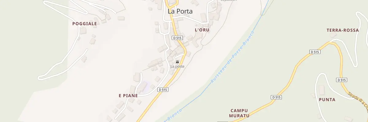Plan du 75 Qua U Corsu à La Porta