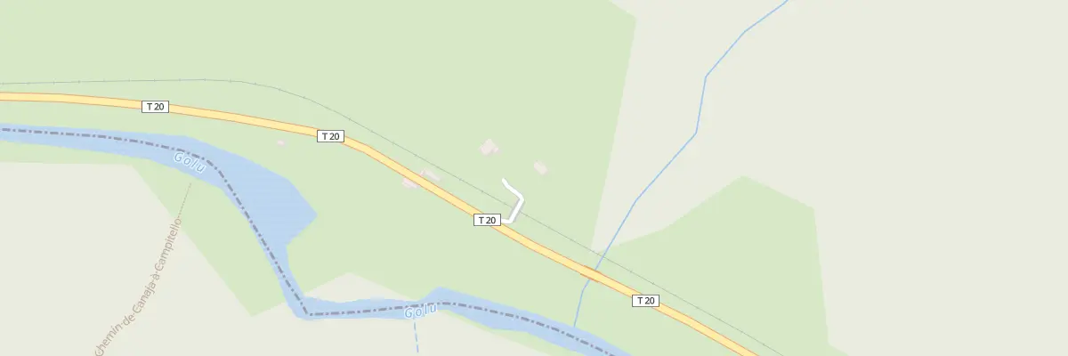 Plan de Arbani à Volpajola