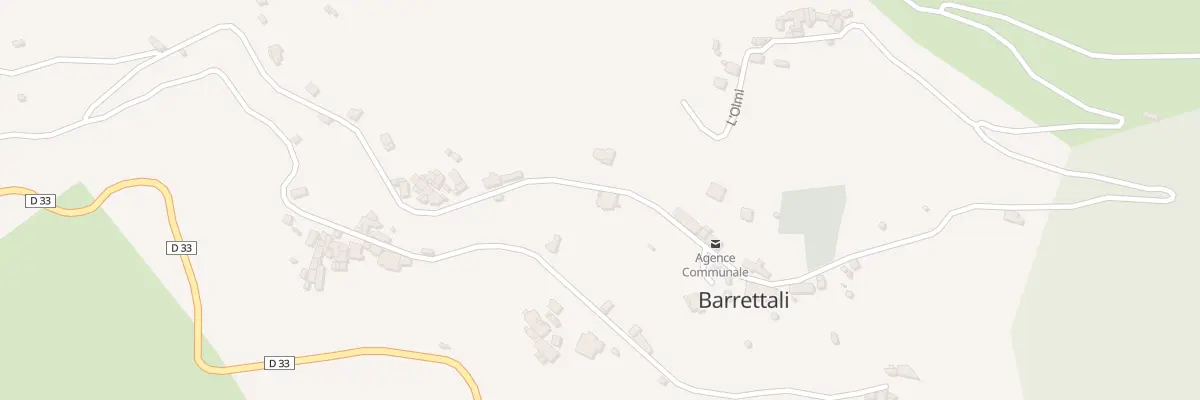 Plan du 4 Qua A Chjesa à Barrettali