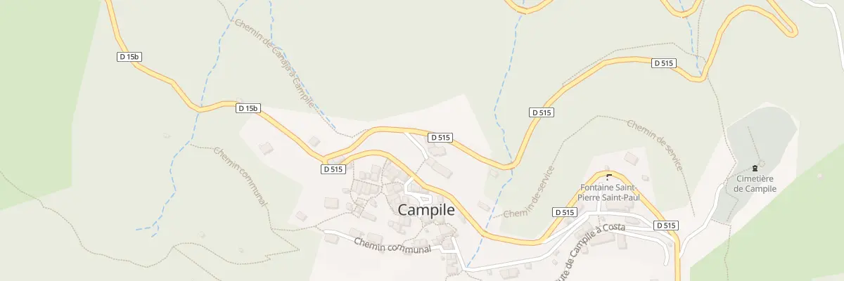 Plan du 5068 Casanova à Campile