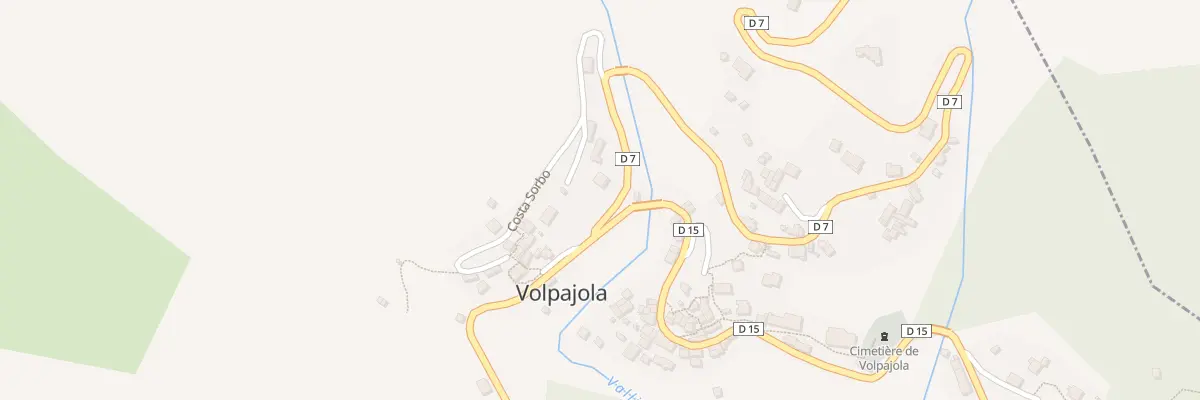 Plan du 5100 Costa à Volpajola