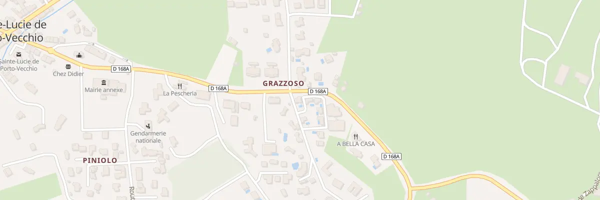 Plan du 6512 Grazzoso à Zonza