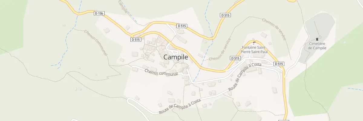 Plan du 5039 Campile à Campile
