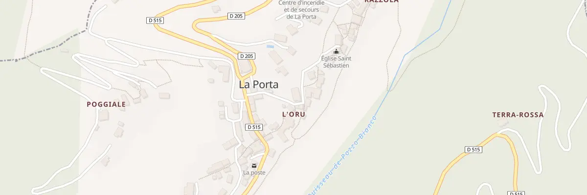 Plan du 5024 Porta La à La Porta